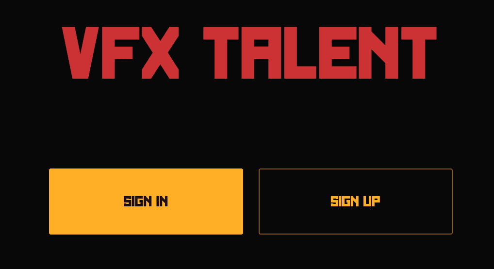 VFX Talent mockup