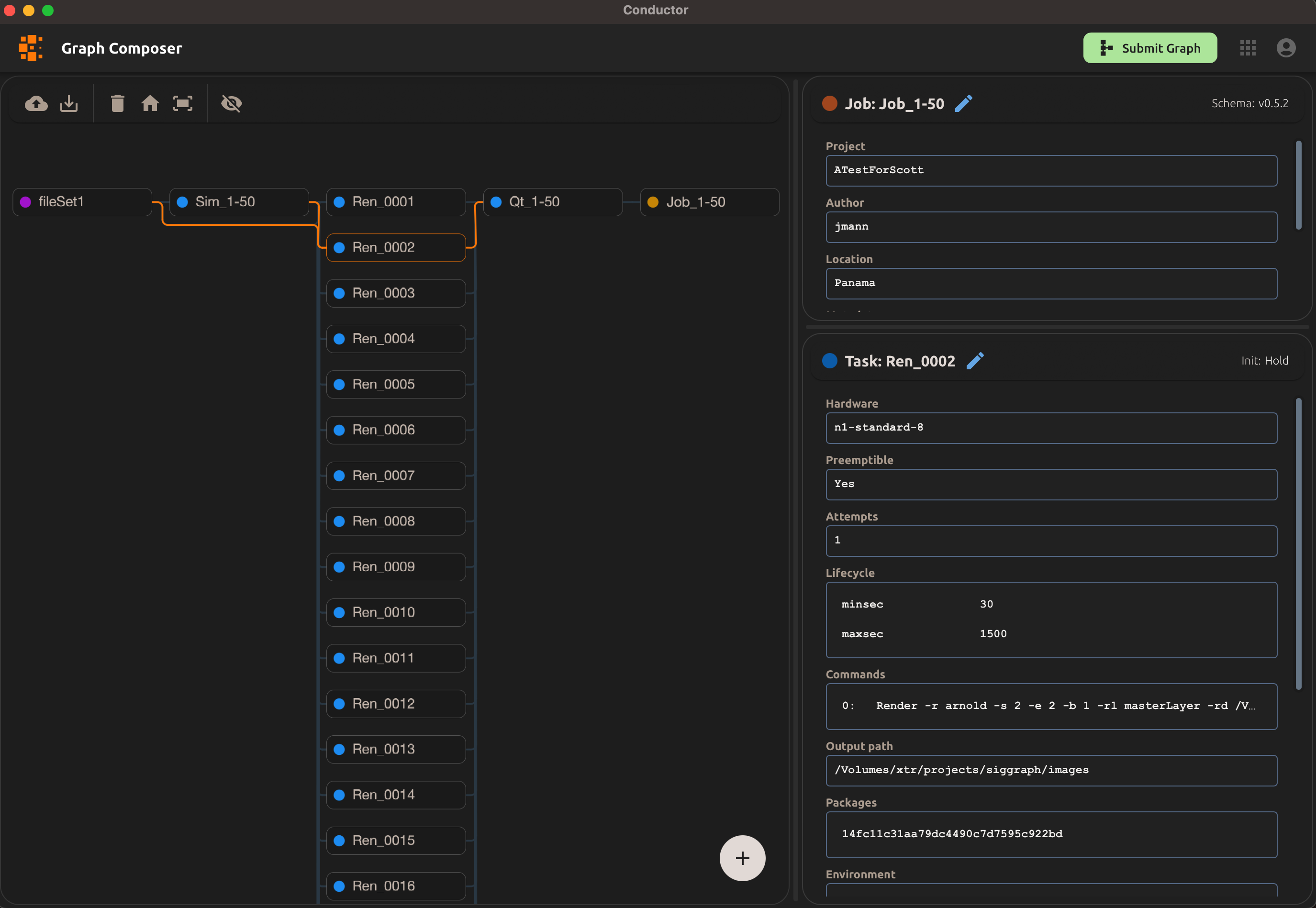 Composer view