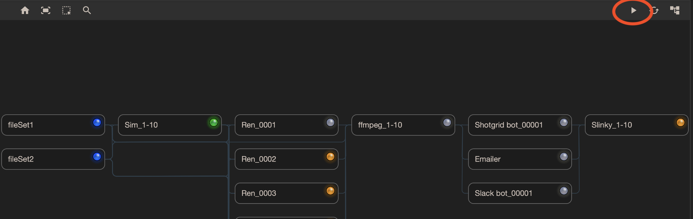 Simulate golden path